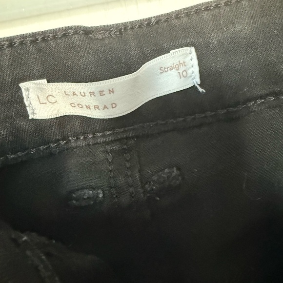 LC Lauren Conrad Black Flare Jeans - Picture 4 of 5